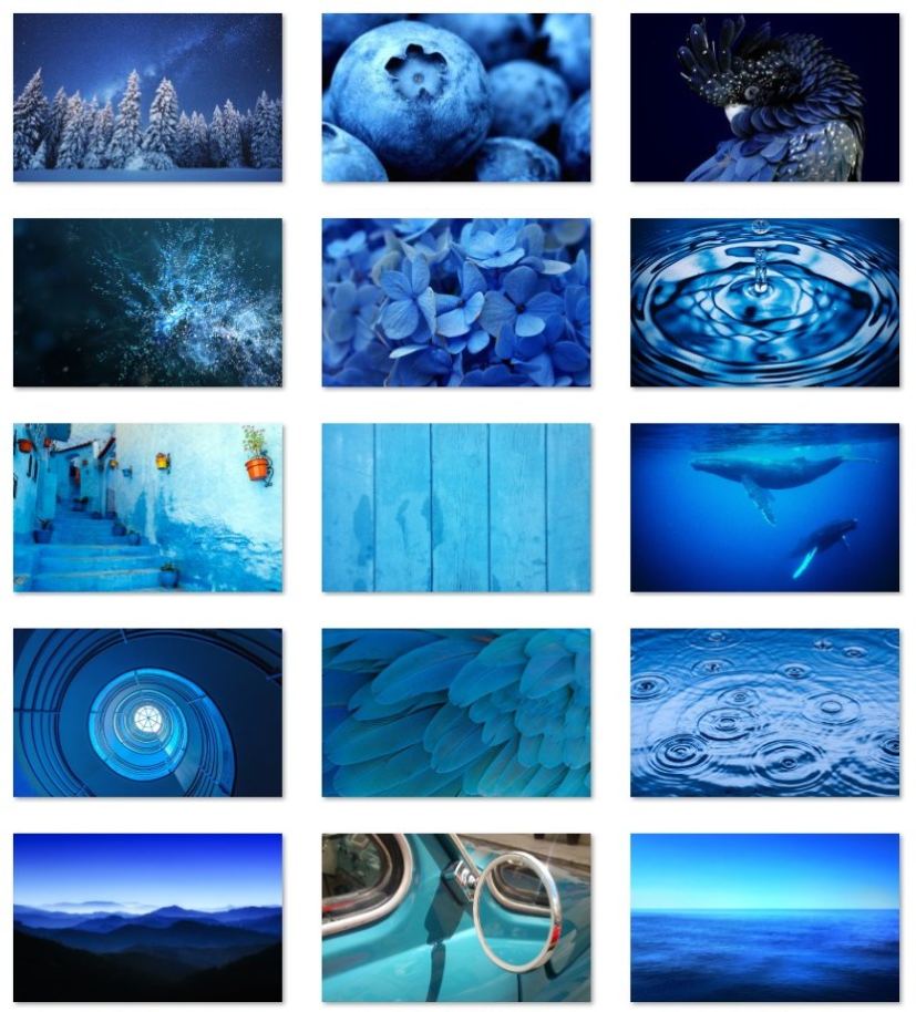 Blue wallpapers