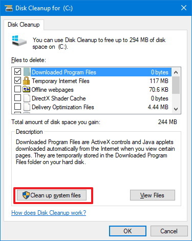 Disk Cleanup