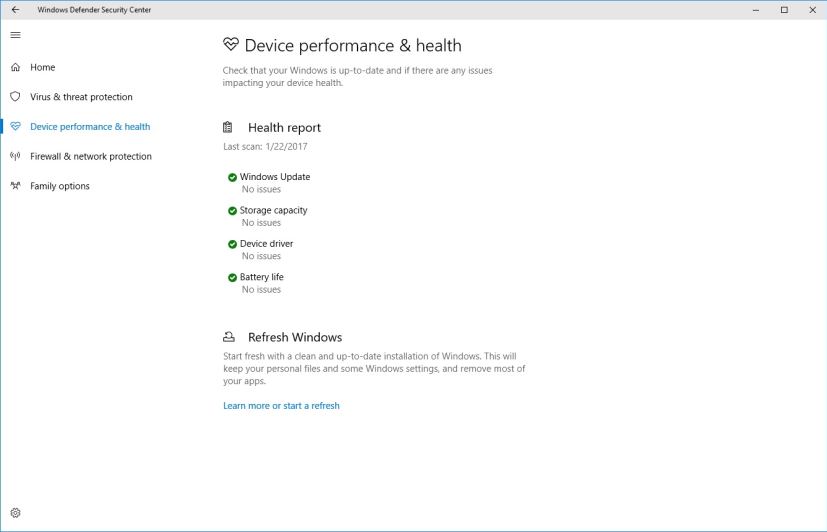 Device Performance & Health