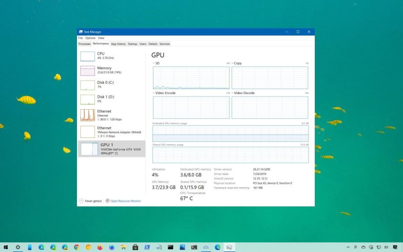 Windows 10 GPU temperature