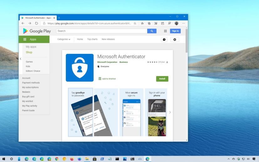 Microsoft Authenticator for Android