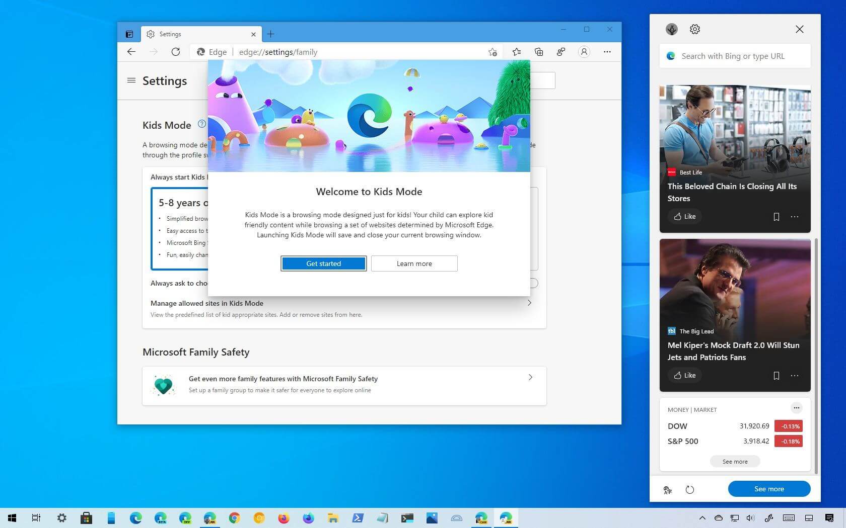 Microsoft Edge upcoming features 2021