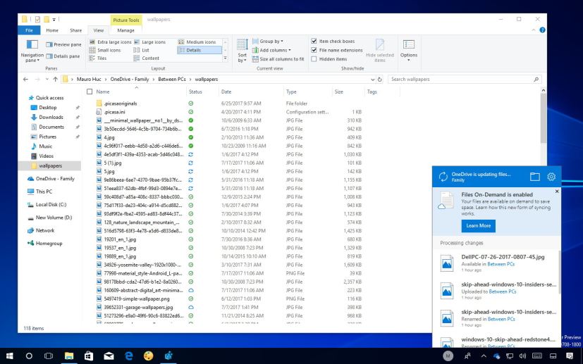 OneDrive Files On-Demand