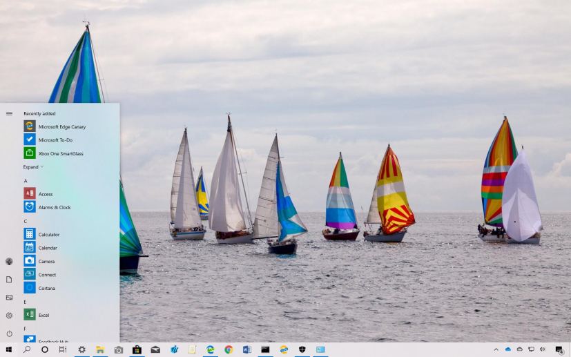 Sailing Away theme for Windows