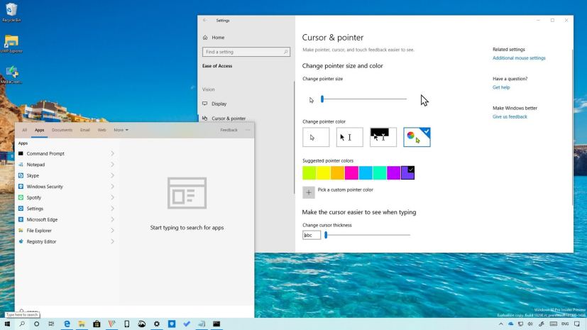 Windows 10 build 18298 new features