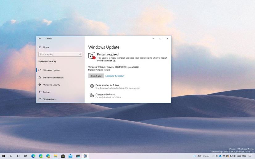 Windows 10 build 21310 download